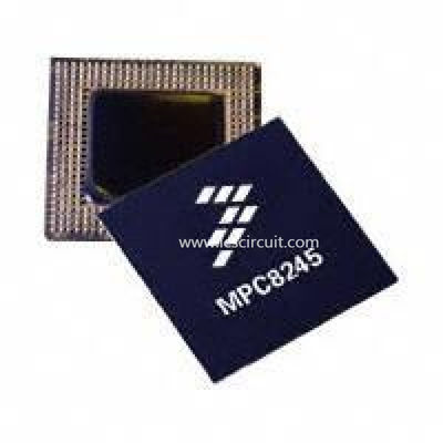 El microprocesador superficial del circuito integrado del soporte/integró el procesador MPC8245LVV333D