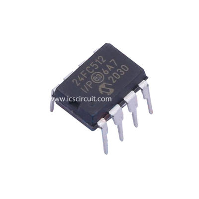 Chip CI 24FC512-I/P 512k I2c™ Cmos Eeprom serial de memoria Flash