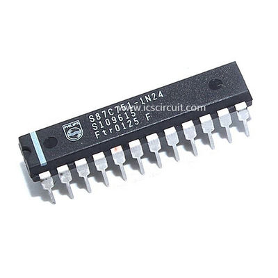 pedazo 2K/64 OTP/ROM de la unidad I2C S87C751 80C51 8 del microcontrolador de 12MHz MCU