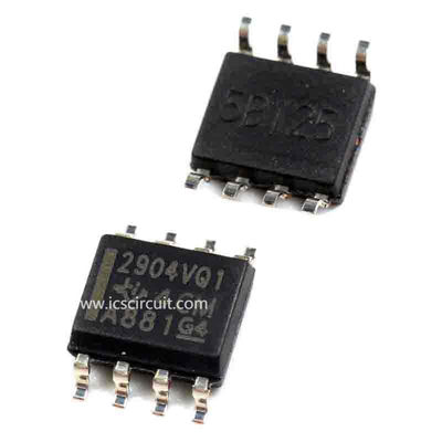 Estándar industrial dual de IC del amplificador operativo LM2904VQDRQ1 para automotriz
