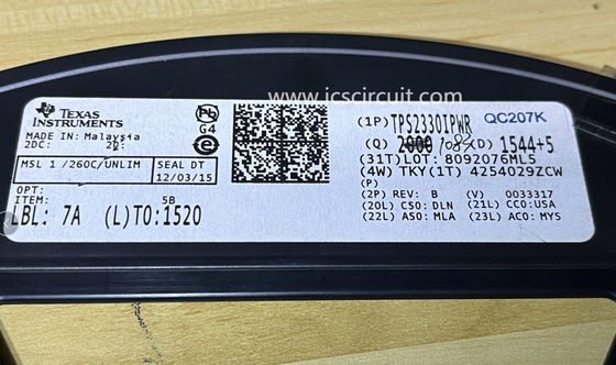 Transistor programable del amperio de poder del transistor de poder del Mosfet de TPS2330IPWR